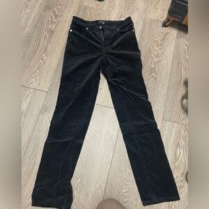 Well Worn Black Corduroy Pants